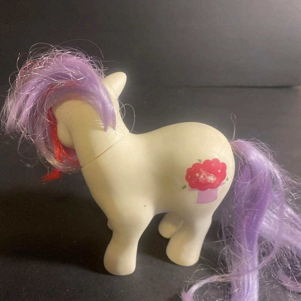 Rose: My Little Pony MLP Vintage Magic Message MM Magic Hat #8 G1